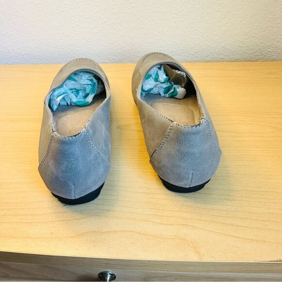 Cliffs By White Mountain Gray Loafers Women Size 8 - Picture 5 of 7